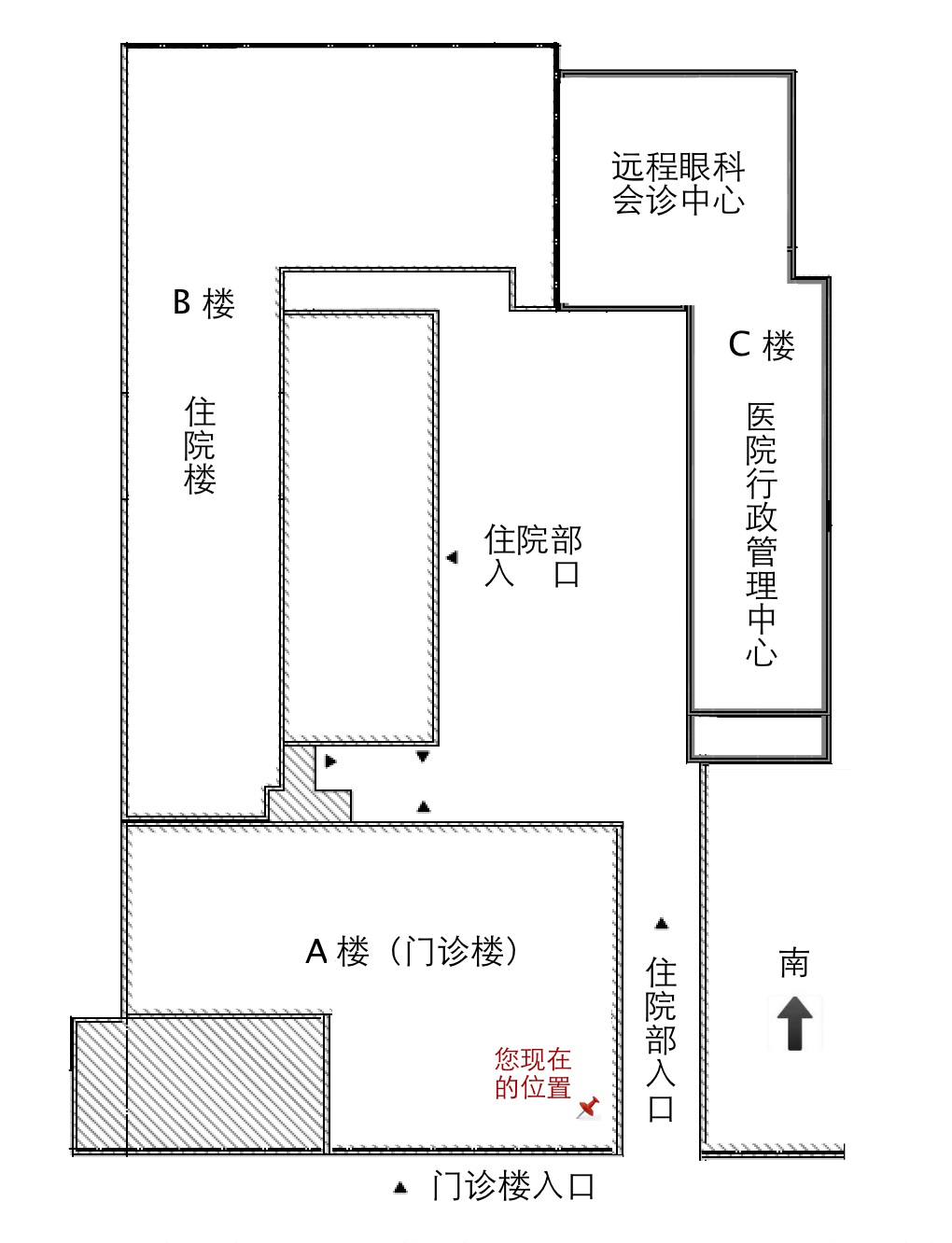 医院平面图